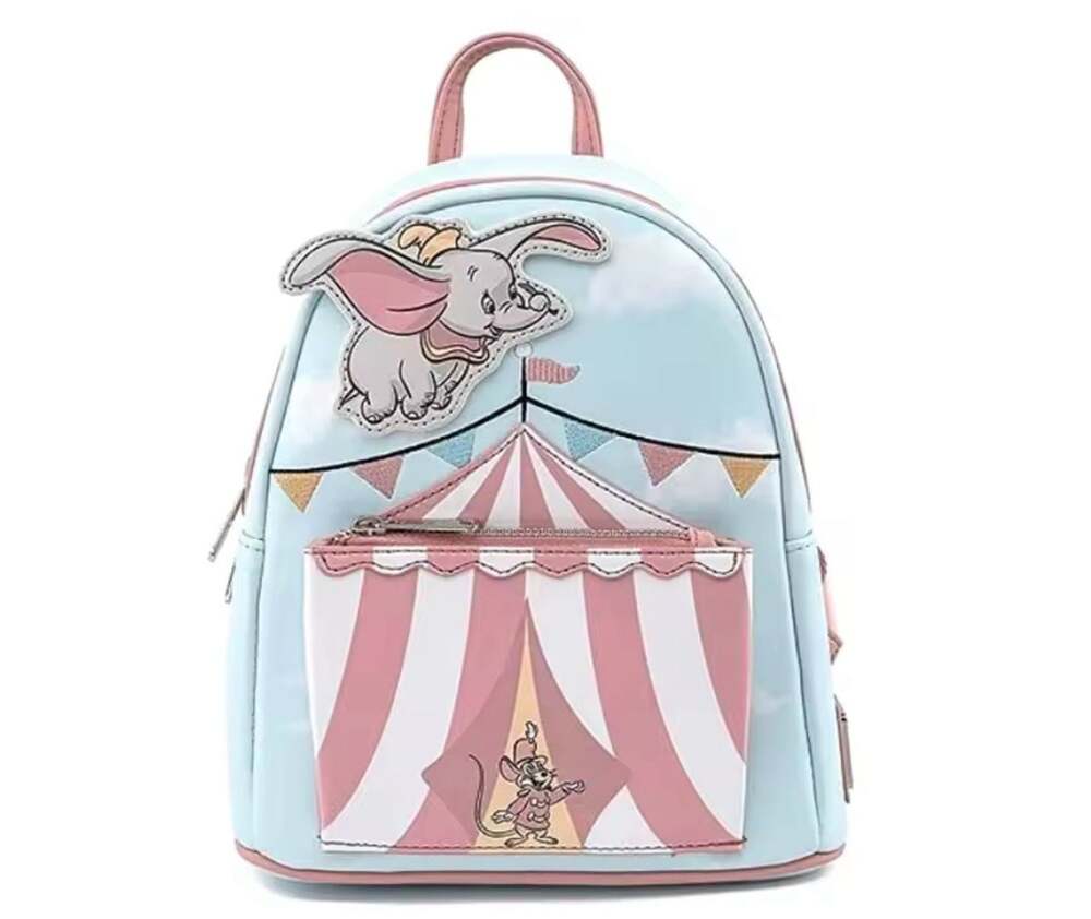 Loungefly Disney Dumbo Flying Circus Tent Mini Backpack
